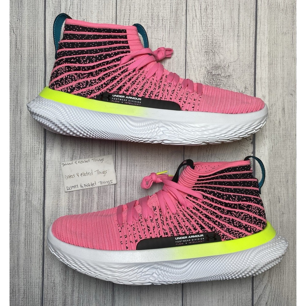 *NEW Men's Size 14 Under Armour Flow FUTR x Elite Basketball Shoes 3027937-600